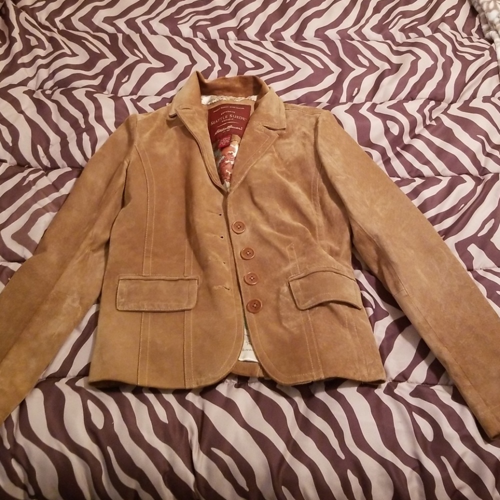 Eddie Bauer Suede Jacket